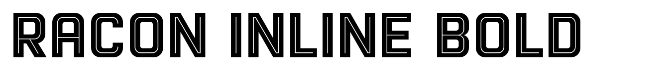 Racon Inline Bold