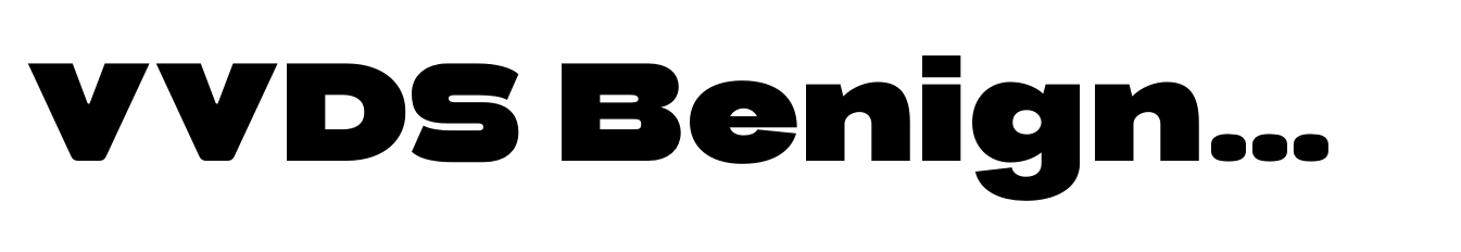 VVDS Benigne Sans Ultra Bold