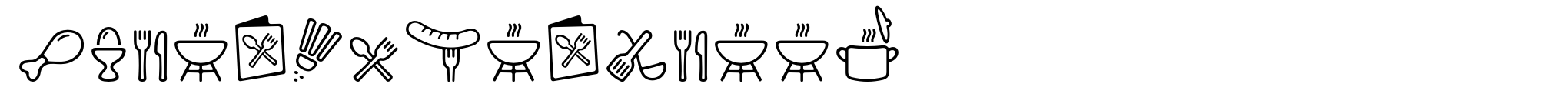 PH Font Icons Food image