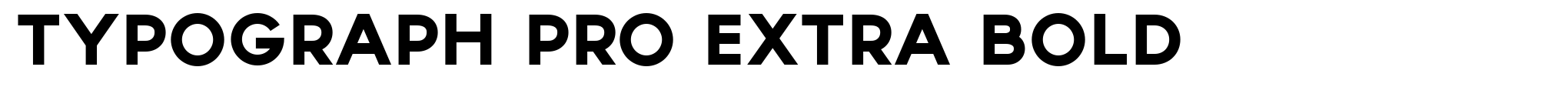 Typograph Pro Extra Bold image