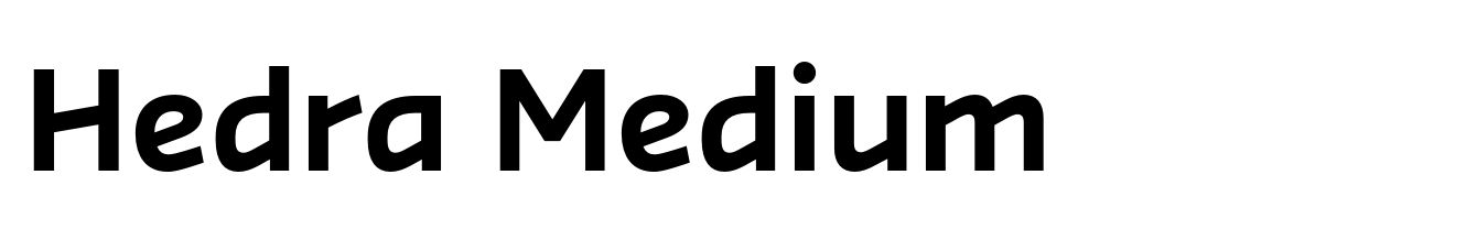 Hedra Medium