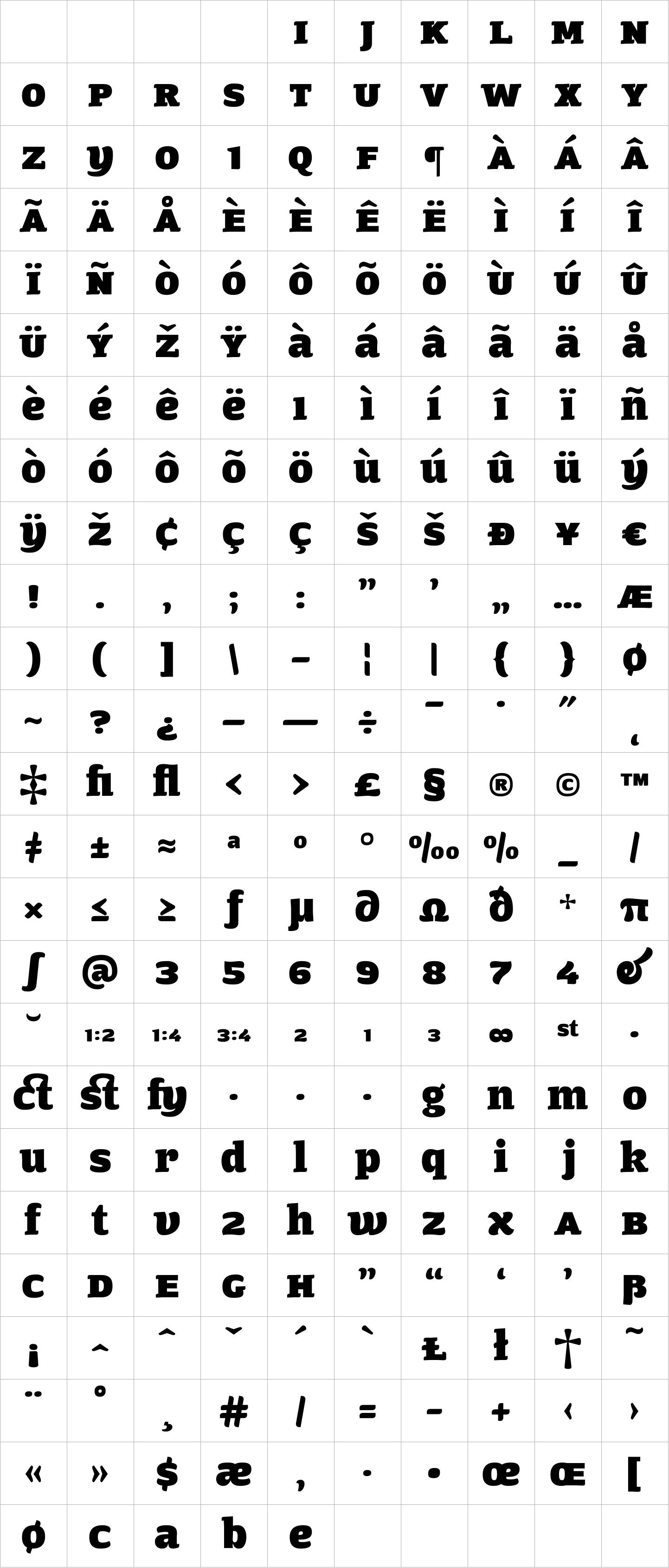 Boldina Serif image