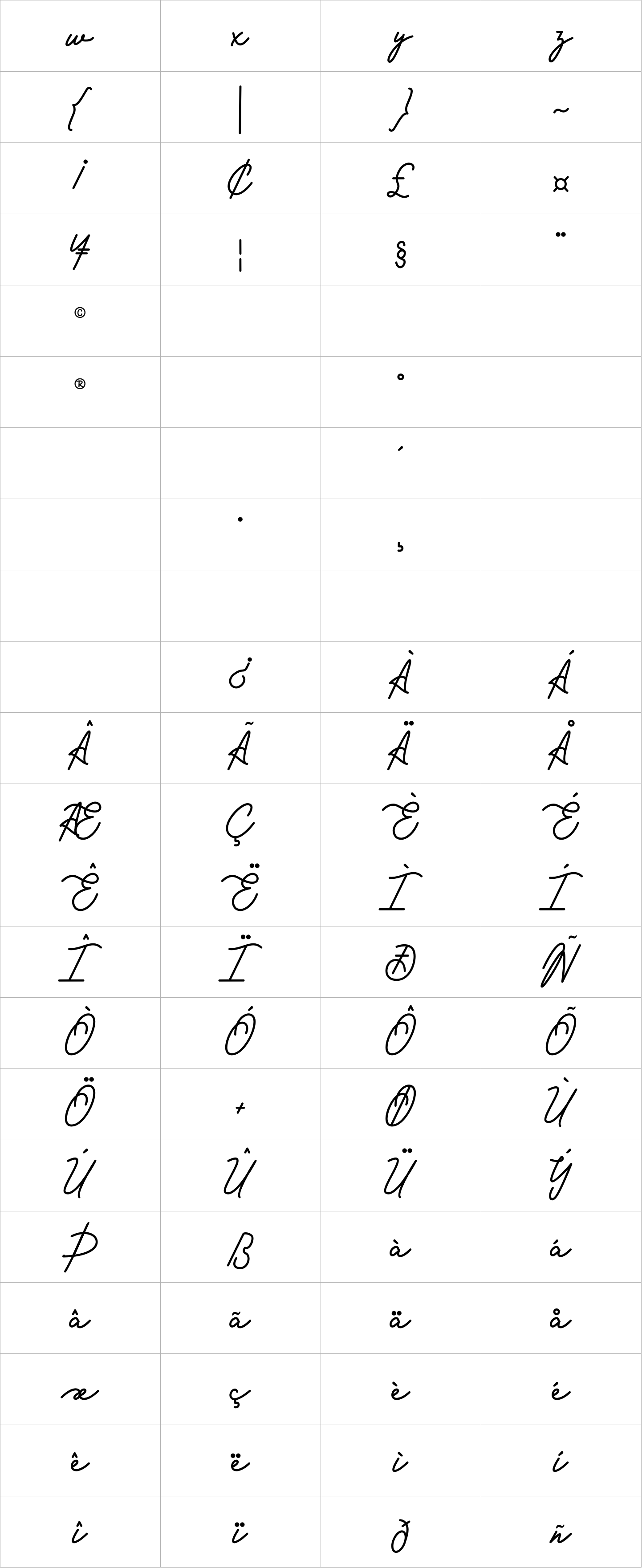 Ermia Script Monoline image