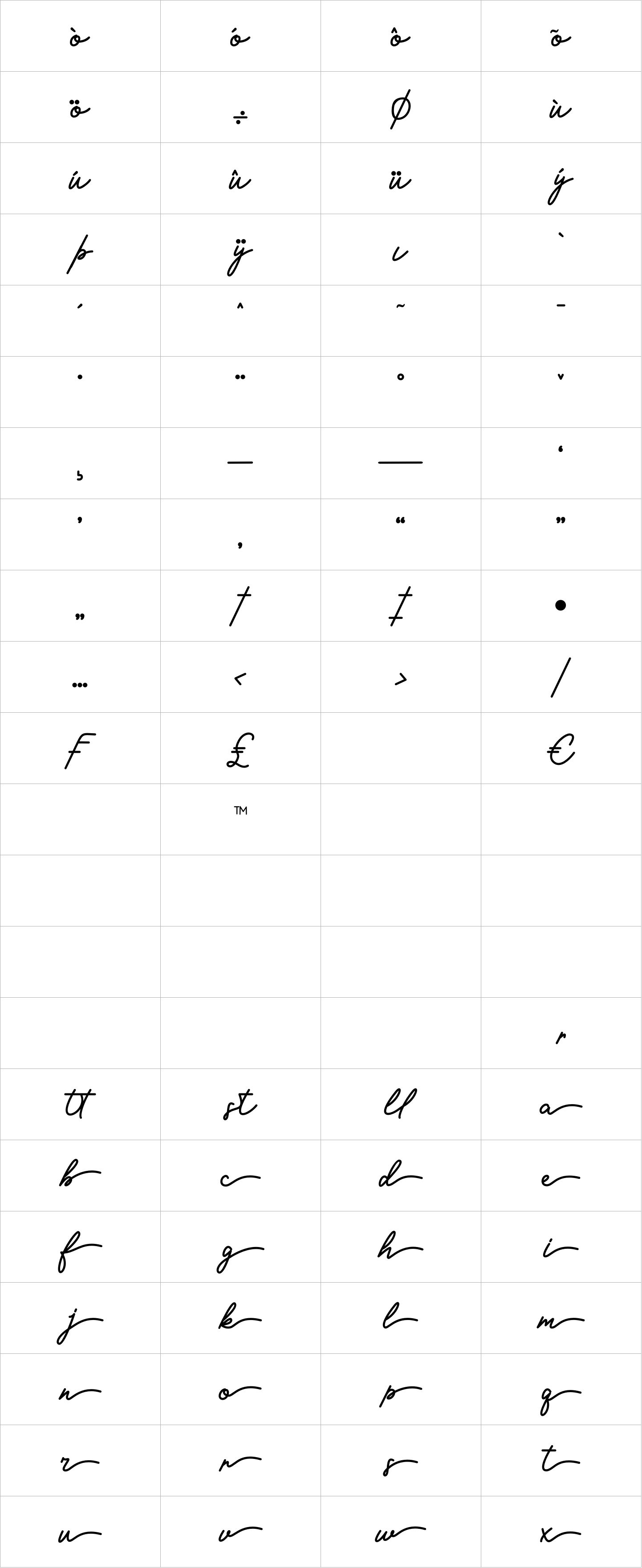 Ermia Script Monoline image