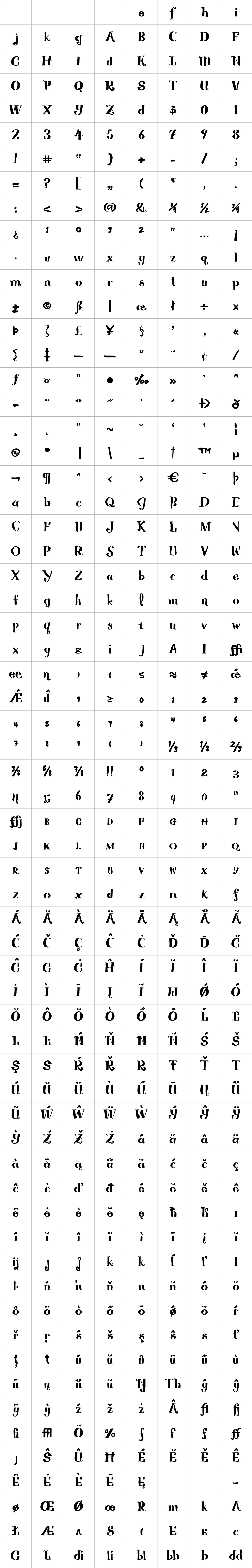 Blue Goblet Serif image