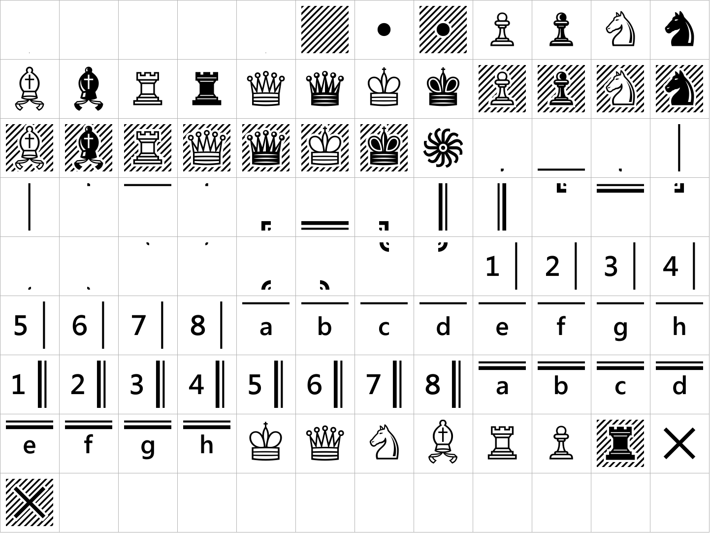 Segoe Chess Regular image